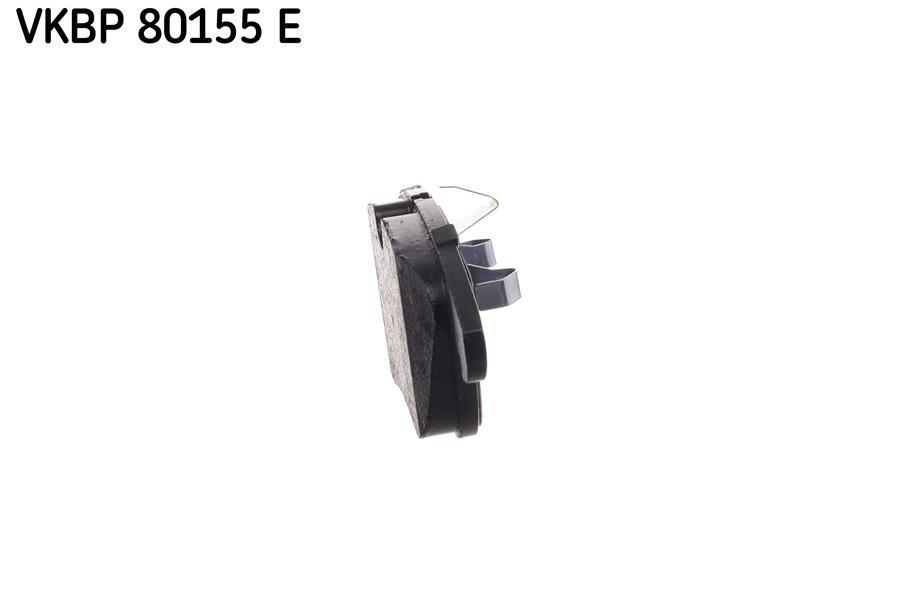 Jeu de 4 plaquettes de frein SKF ref. VKBP 80155 E
